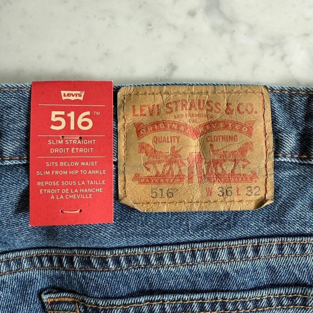 Levi's 516 Slim Straight - BNWT - W36 L32